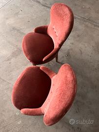 2 poltroncine modernariato anni ‘50
