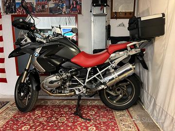 Bmw gs 1200 sella confort in vera pelle