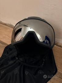 Casco salomon regolabile con mascherina
