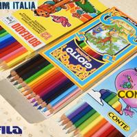 Vintage 80 pastelli Giotto supermina Boreado Contè