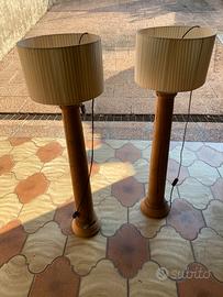 Coppia di lampade vintage , anni 1950-60