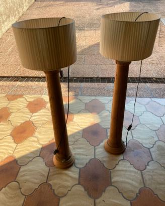 Coppia di lampade vintage , anni 1950-60