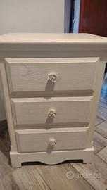 Comodino Bizzotto BLANC