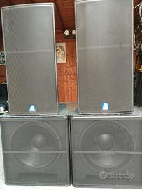 impianto audio amplificato db /proel