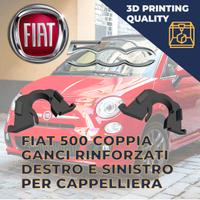 Fiat 500 accessori coppia ricambi per cappelliera