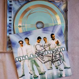 CD Millennium Backstreet Boys autografato