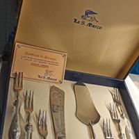 Servizio Posate Dolce Manico Argentato San Marco