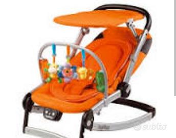 sdraietta peg Perego melodia colore arancio