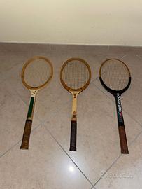3 RACCHETTE DA TENNIS VINTAGE