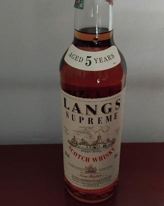 Scotch Whisky Langs Supreme