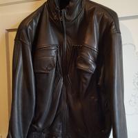 Ruffo - Giubbotto in Pelle Nero tg. 50