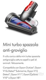 dyson mini spazzola anti-groviglio