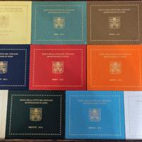 **set Divisionali vaticano dal 2009 al 2020**