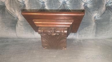 antica mensola in legno 