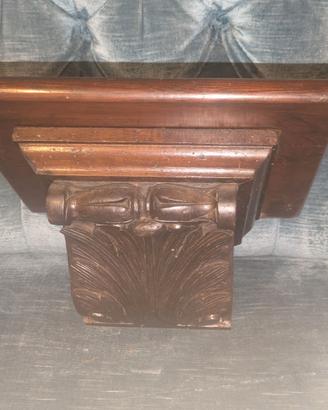 antica mensola in legno 