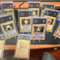 Lotto Carte pokemon set jungle completo solo holo