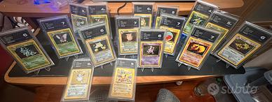 Lotto Carte pokemon set jungle completo solo holo