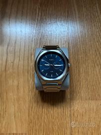 Orologio Fossil acciaio - quadrante blu