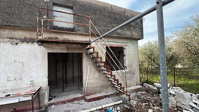 Scala esterna in ferro