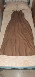 Vestito lungo smanicato Donna..