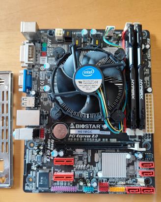 CPU, SCHEDA MADRE, RAM