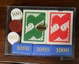 Set carte da poker Dal Negro