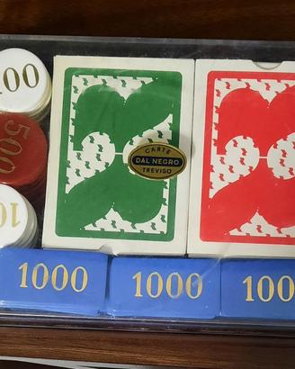 Set carte da poker Dal Negro