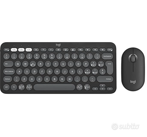 Tastiera Logitech Pebble 2 Combo QWERTY