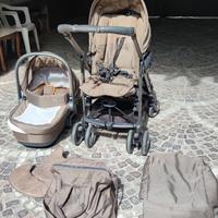 PASSEGGINO + PORTAENFANT + ACCESSORI pari al nuovo