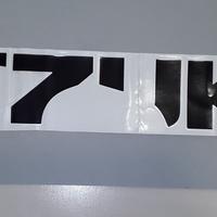 Adesivo emblema sx inf suzuki gsx600r 97-00