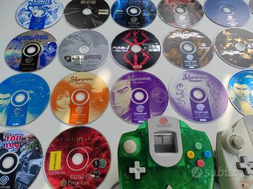 Lotto SEGA DREAMCAST:  Light Gun Gamepad Giochi 
