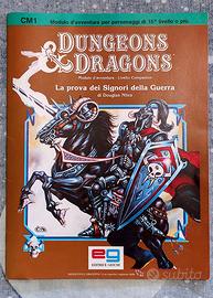 Dungeons & Dragons CM1: La Prova Signori Guerra