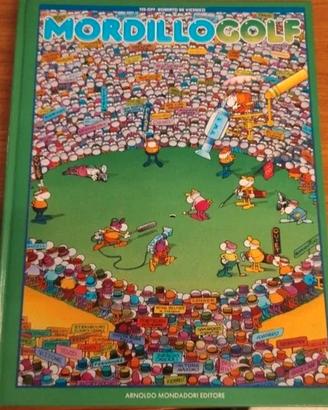 Libro 1987 Mordillo Golf vintage Mondadori anni 80