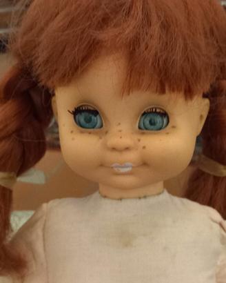 Rarissima Bambola Pippi Calze Lunghe Anni 70 Vinta