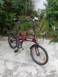 bicicletta pieghevole italiana pieghevole B'twn 