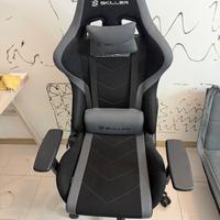 Sedia gaming nera