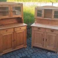 credenza credenzina in abete 
