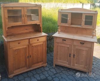 credenza credenzina in abete 