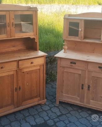 credenza credenzina in abete 