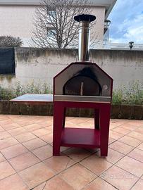 Forno a legna Rossofuoco mobile