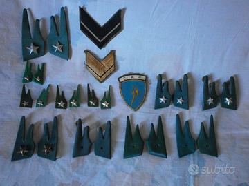 ALPINI: Mostrine, Gradi e Fregi degli anni '60