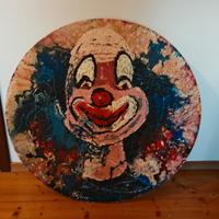 quadro olio su tavola 