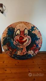 quadro olio su tavola 