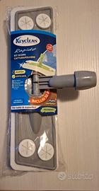 Kit scopa cattura polvere per pavimenti