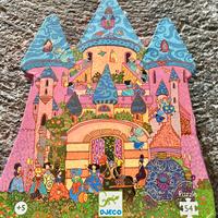 Puzzle castello  54 pezzi 5 anni Djeco