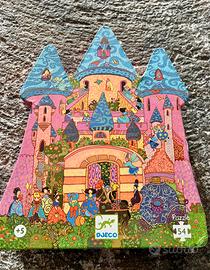 Puzzle castello  54 pezzi 5 anni Djeco