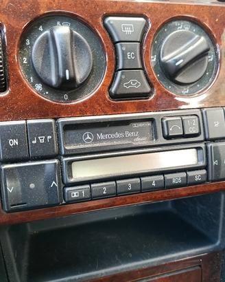 Stereo vintage originale Mercedes 