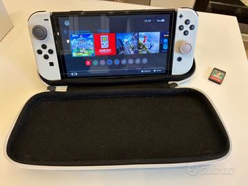 Nintendo switch oled bianca