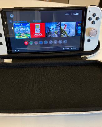 Nintendo switch oled bianca