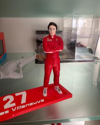 Gilles villeneuve 16 cm